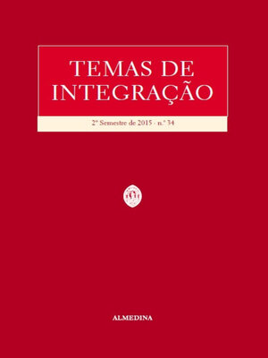 cover image of Temas de Integração--2.º Semestre de 2015--N.º 34